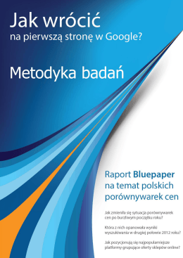 Bluepaper 12/2012 Metodyka