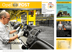 PoSt opel - Opel Post