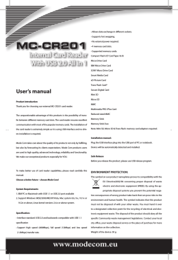 MC-CR201 - modecom