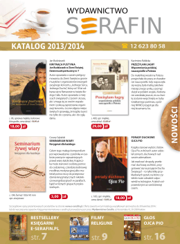 nowości katalog 2013/2014