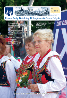 NR 4 / 2014 - Dzielnica IX Łagiewniki