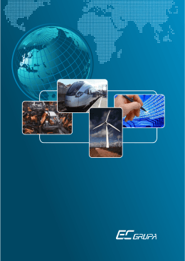 folder reklamowy EC Grupy z 2011 roku
