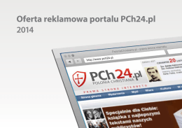 Oferta reklamowa portalu PCh24.pl