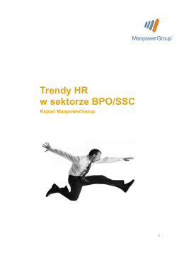 Trendy HR w sektorze BPO/SSC