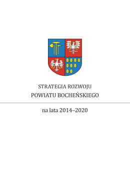 POWIATU BOCHEńSKIEGO na lata 2014–2020