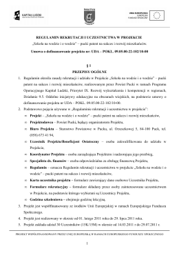 Umowa Zlecenie nr - Starostwo Powiatowe w Pucku