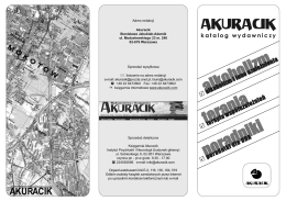 Akuracik - katalog wydawmiczy PDF