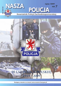 NASZA POLICJA - Komenda Wojewódzka Policji w Szczecinie