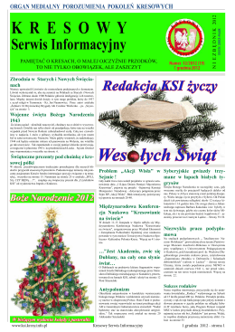 Wejście - Wydanie numer 12/2012
