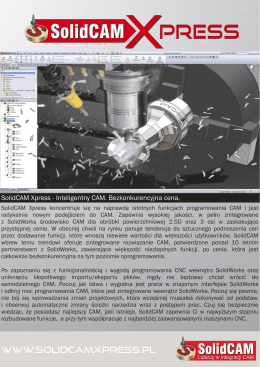 SolidCAM Xpress (PDF)