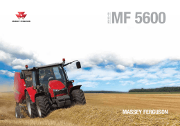 Ciągniki rolnicze Massey Ferguson – seria 5600 - ROL