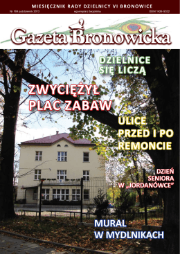 ZWYCIĘŻYŁ PLAC ZABAW - Bronowice, Dzielnica VI Krakowa
