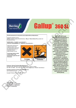 Gallup® 360 SL Label