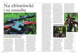Łowiec Polski nr 8/2012, strona 100 i 101