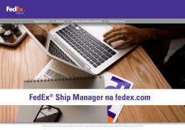 FedEx® Ship Manager na fedex.com