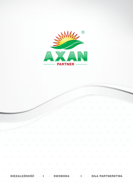 Pobierz katalog Axan Partner