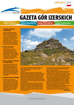 gazeta gór izerskich lato 2013