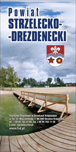 Folder powiatu Strzelecko-Drezdeneckiego