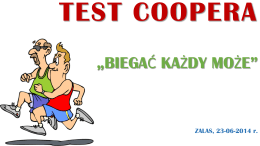Prezentacja - Test Coopera