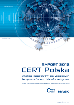 RAPORT 2012 - CERT Polska