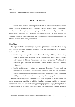 Rodzic w roli mediatora (PDF)