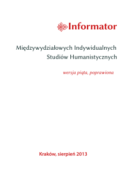 file202.pdf - Informator MISH 2013/2014 .