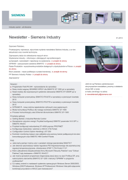 Newsletter - Siemens Industry