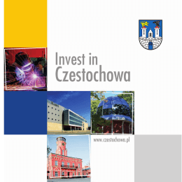 Folder "Invest in Czestochowa"