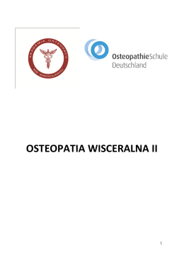 OSTEOPATIA WISCERALNA II