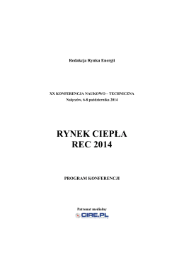 RYNEK CIEPŁA REC 2014 - kaprint.pl