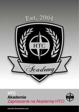 Zaproszenie na Akademię HTC!