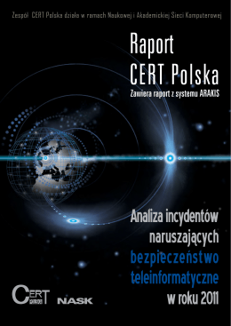 raport roczny CERT Polska za rok 2011.