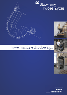 Katalog produktów firmy Windy schodowe