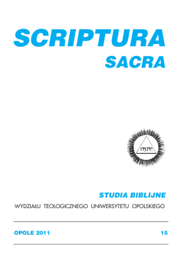 Pobierz pdf - Scriptura Sacra