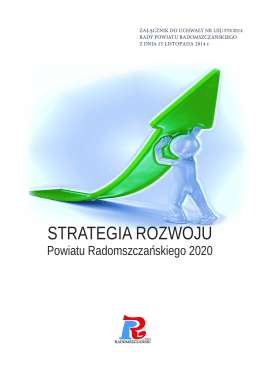 Strategia Rozwoju Powiatu Radomszczańskiego 2020 (PDF)