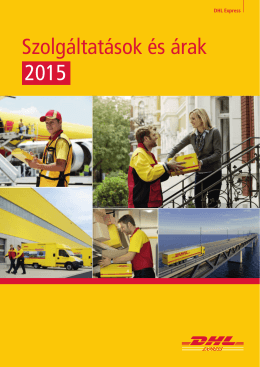 DHL Express Szolgáltatások 2015