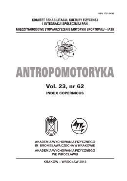 Antropomotoryka 62