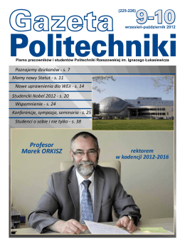 gazeta politechniki - Politechnika Rzeszowska