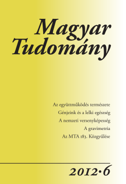 1•6 - Magyar Tudomány