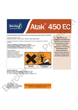 Atak® 450 EC Label - Barclay Chemicals