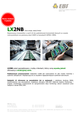 LX2NB ulotka