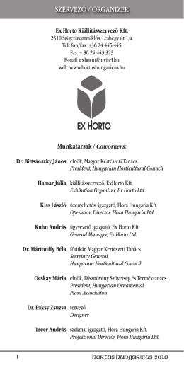 innen - Hortus Hungaricus