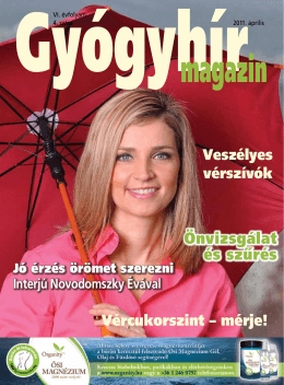 2011. április - Gyógyhír Magazin