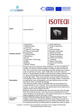 Name IsoteQ GROUP Industry sectors Agriculture Biotechnology