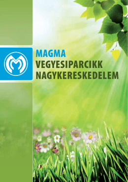 MAGMA Magyarország 2013. katalógus