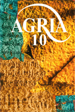 Agria 10. – 2010. tavasz