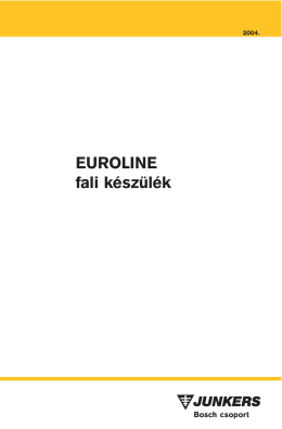 EUROLINE fali készülék