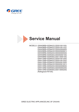 Service Manual - GREE България, GREE Bulgaria