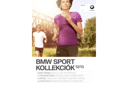 BMW SPORT KOLLEKCIÓK12/13
