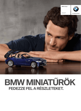 BMW MINIATŰRÖK